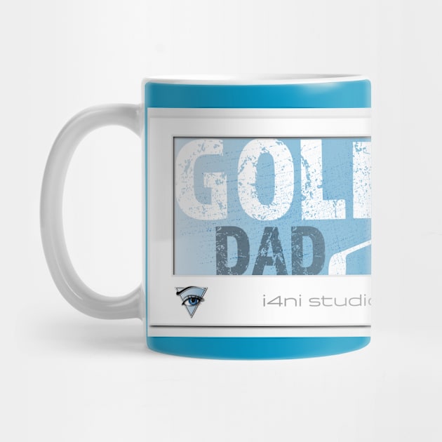 Golf Dad (Blue version) by i4ni Studio